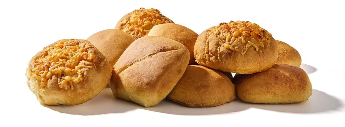 Potato, sourdough, and soft buns
