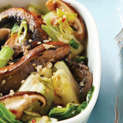 Read more about Stir-Fried Mushrooms with Baby Bok Choy