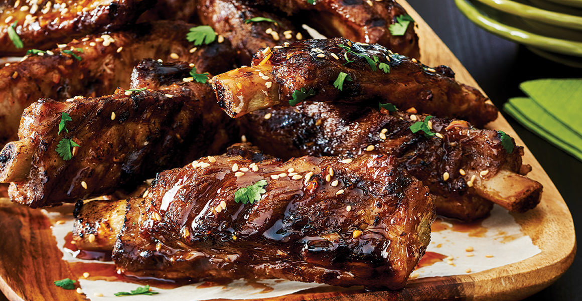 Honey Soy Barbecue Spare Ribs
