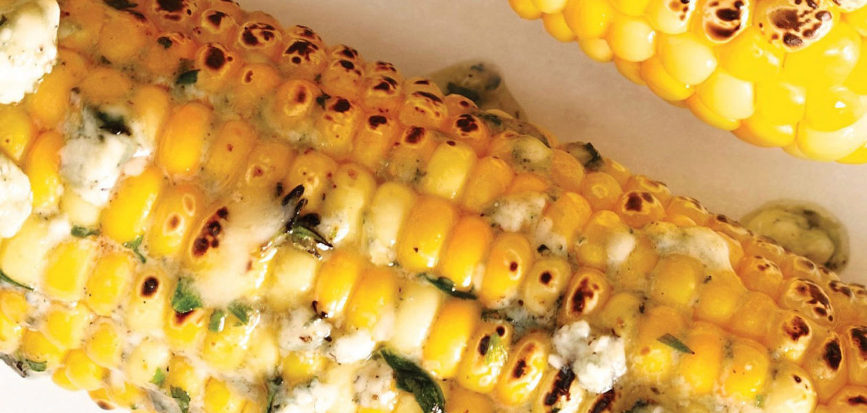 Corn on the Cob with Blue Cheese Butter