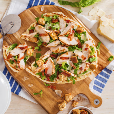 Read more about Grilled Chicken Caesar Salad Pizza