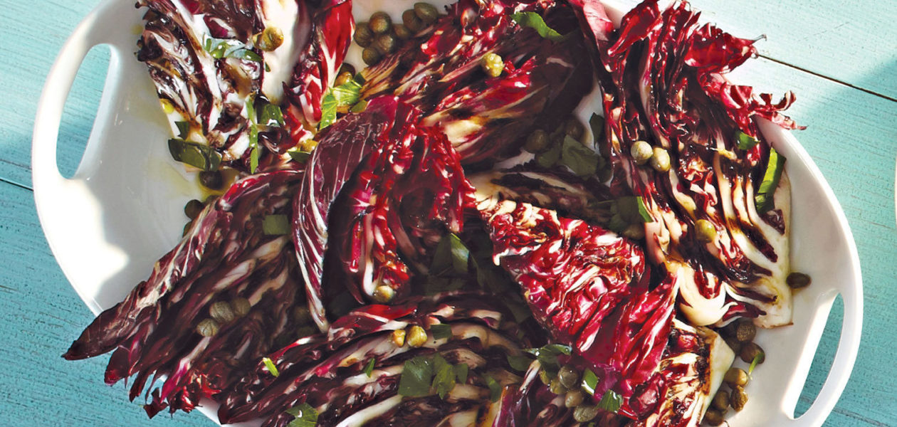 Grilled Radicchio with Capers