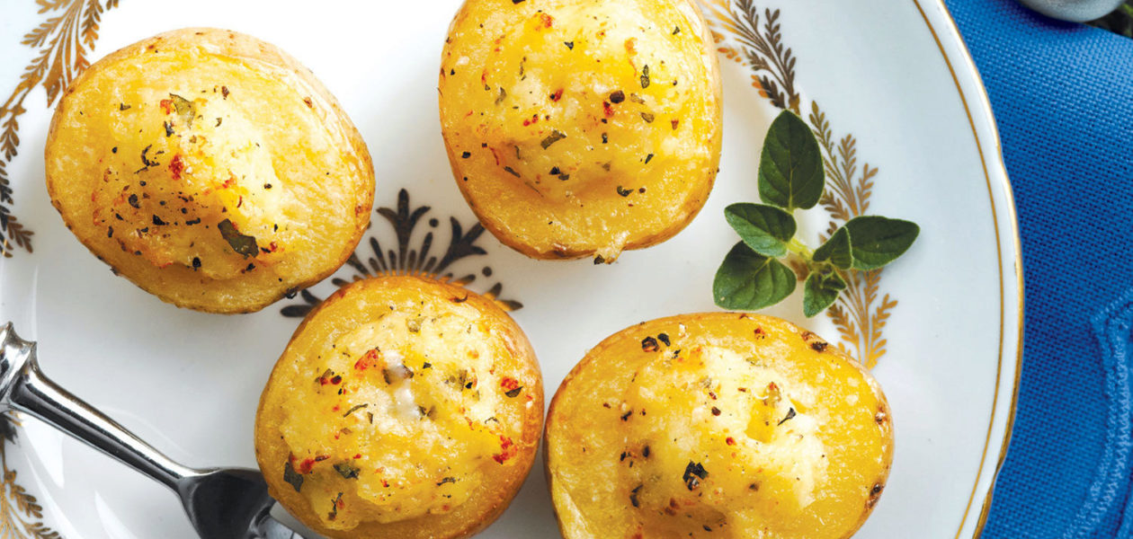 Lemon & Oregano Mini Potatoes