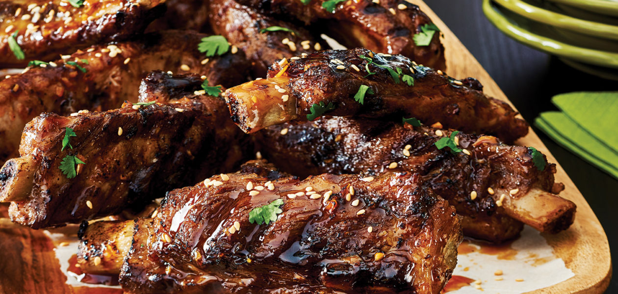 Honey-Soy Barbecue Spare Ribs
