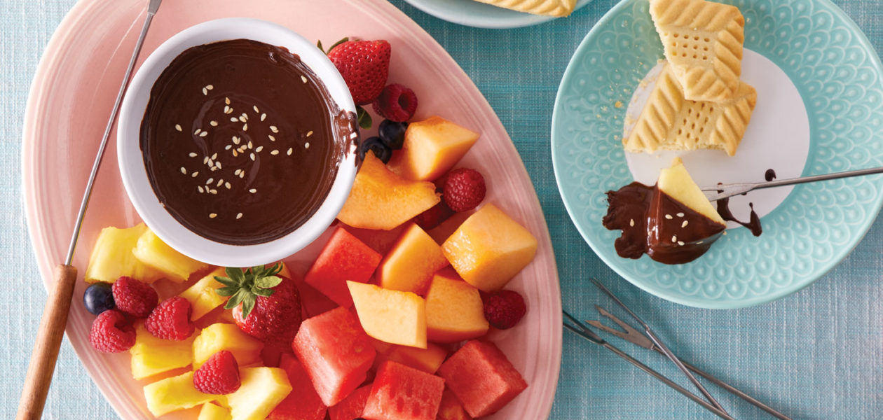 Mexican-Style Chocolate Fondue