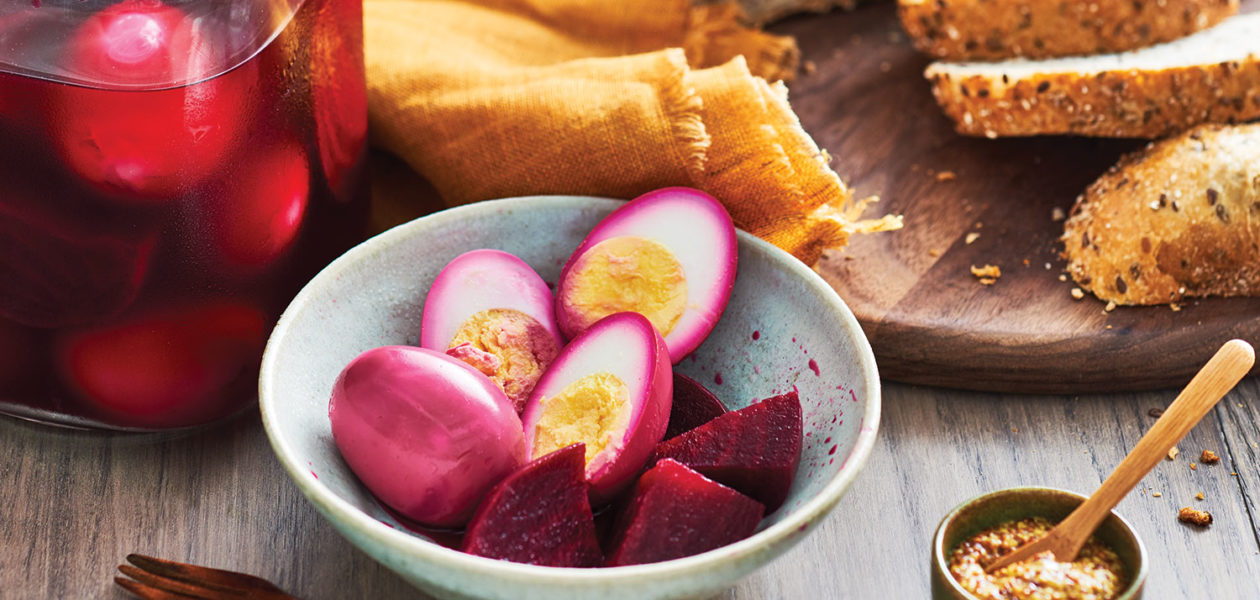 Quick Pickled Eggs & Beets
