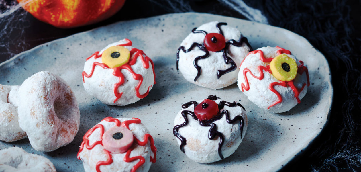 Spooky Eyeball Donuts