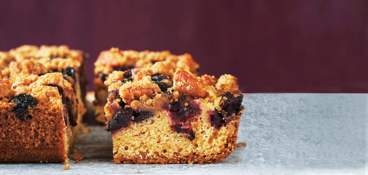 Blueberry & Brown Butter Squares