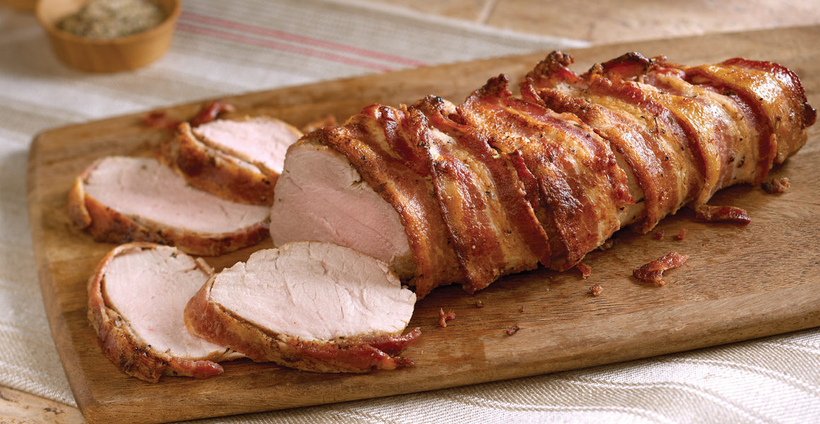 Bacon Wrapped Pork Roast