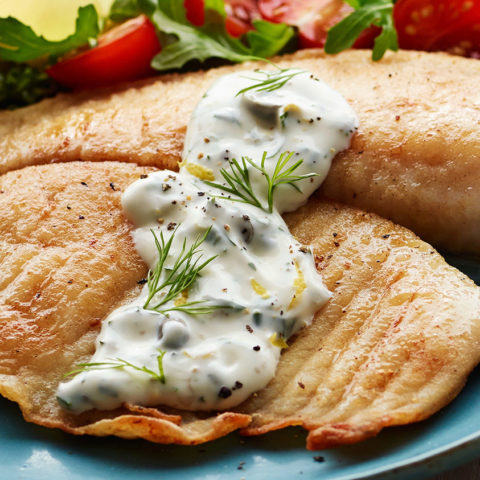 Read more about Tilapia with Creamy Dill Sauce