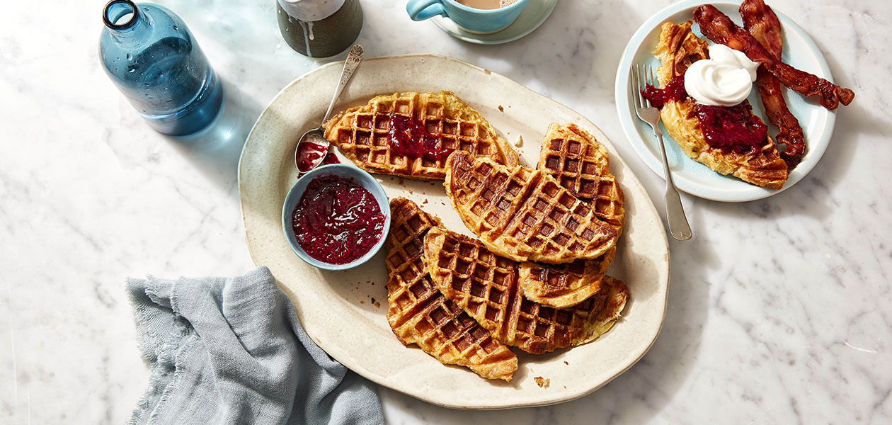 Bake Shop Croissant Waffles