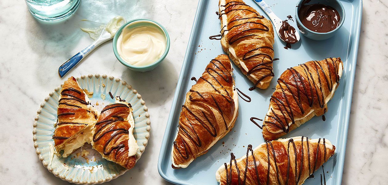 Bake Shop Bosto Cream Croissants