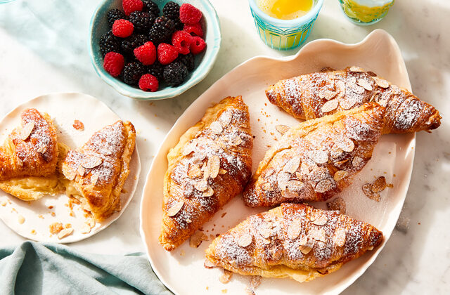 Speedy Almond Croissants